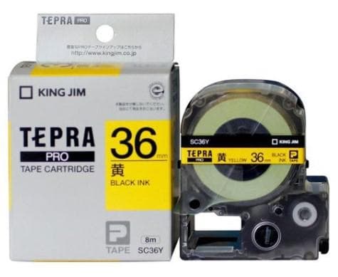 Băng nhãn Tepra Pro 36mm vàng
