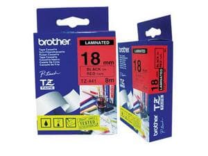 Băng nhãn Brother 18mm - đỏ