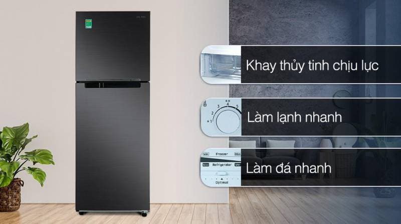 Tủ lạnh Samsung Inverter 322 Lít RT32K503JB1/SV - Image 1